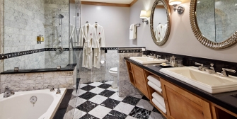 The Landing Lake Tahoe Resort & Spa Bathroom with Double Vanity
