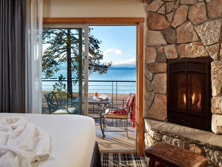 Lake Tahoe from the Balcony of a Superior Lakeview Room at The Landing Lake Tahoe