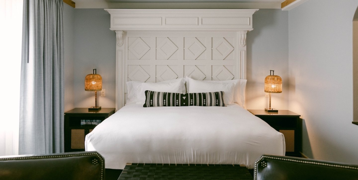 Superior King Bedroom at The Landing Lake Tahoe