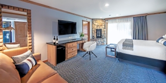 Superior King Bedroom at The Landing Lake Tahoe