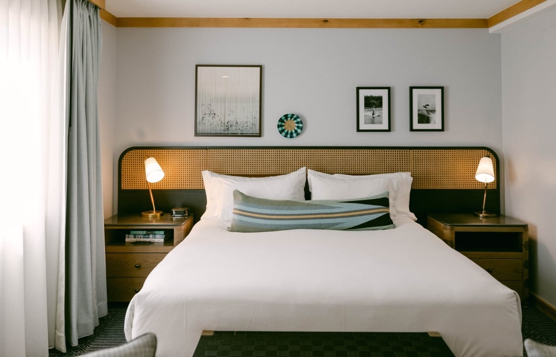 Superior King Bed at The Landing Lake Tahoe