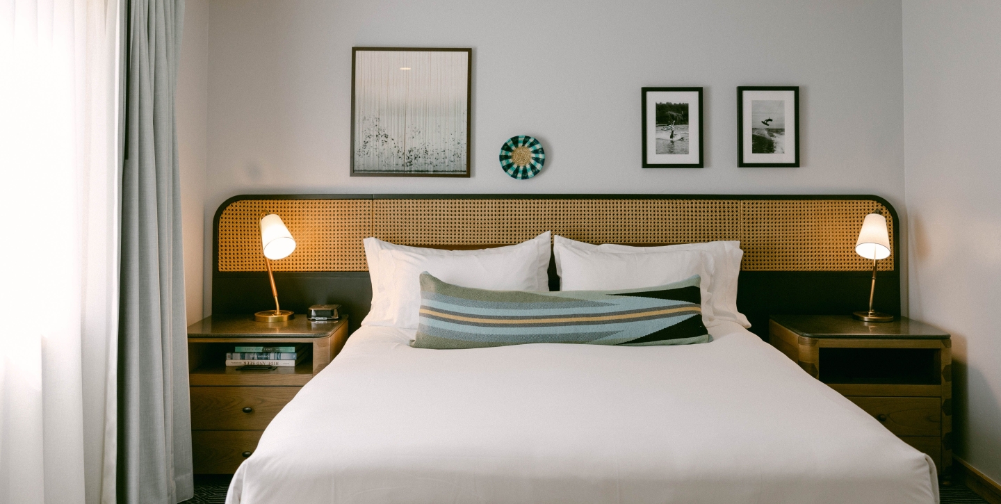 Superior King Bed at The Landing Lake Tahoe