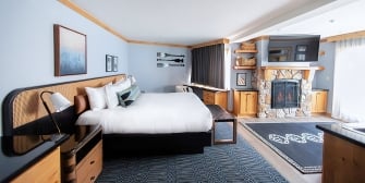 Superior King Bedroom at The Landing Lake Tahoe