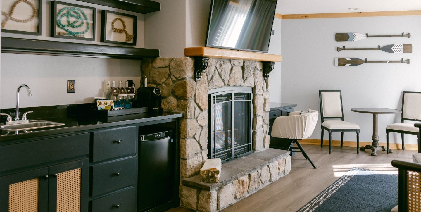 Superior King Bedroom at The Landing Lake Tahoe