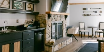 Superior King Bedroom at The Landing Lake Tahoe