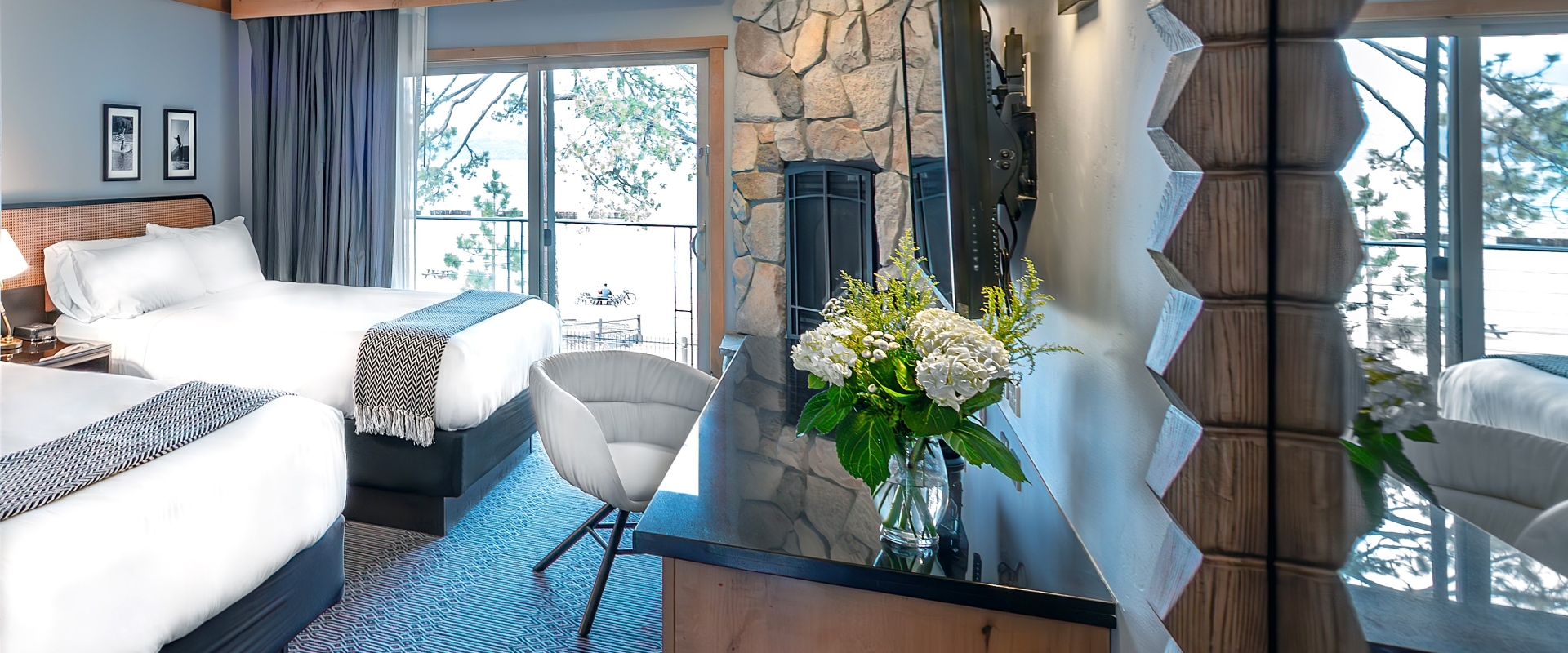 Premier Two Queen Bedroom at The Landing Lake Tahoe