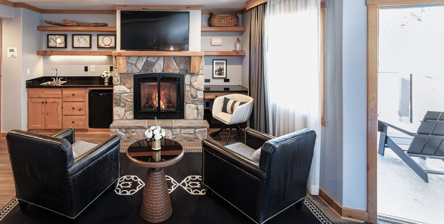 Superior King Bedroom at The Landing Lake Tahoe